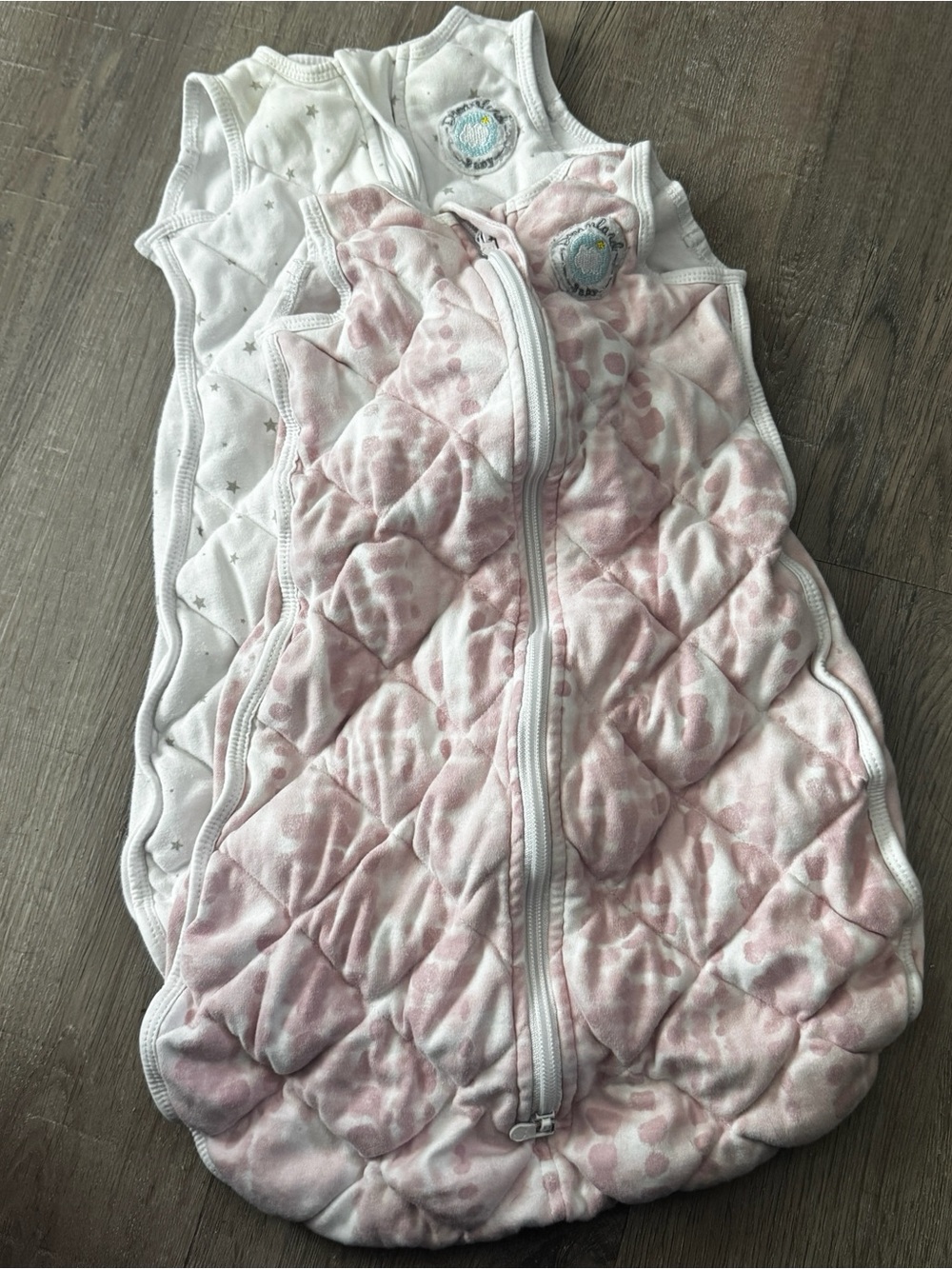 Dreamland baby sleep sack pair: small